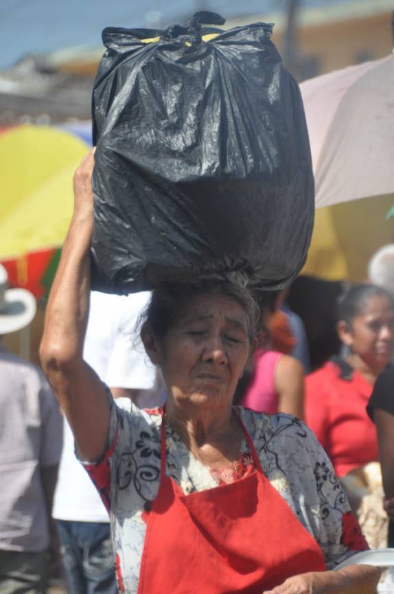 Feira em Usulután, cidade próxima à San Miguel, em El Salvador